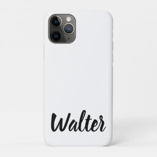 Curvy Walter Name,  iPhone 11 Pro Case
