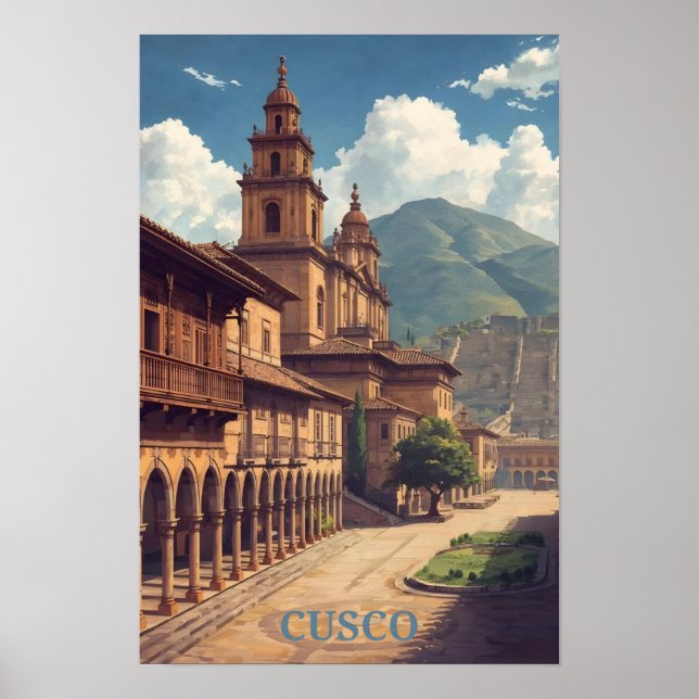 Cusco, Pérou Impression (Devant)