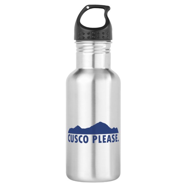 Cusco Peru Please 532 Ml Water Bottle (Front)