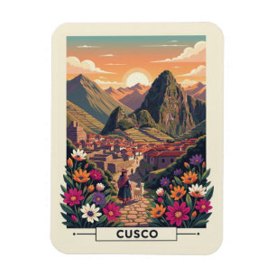 Cusco Peru Travel Magnet