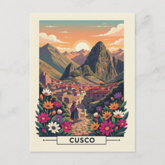 Cusco Peru Travel Postcard