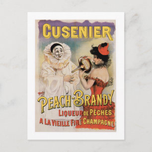 Cusenier Vintage Wine Ad Art Postcard