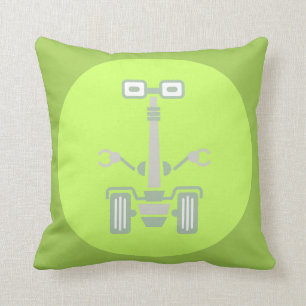 Cushandroid giraffoid throw pillow