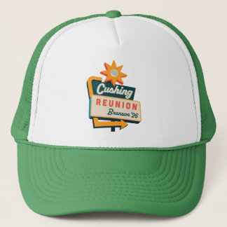 Cushing Roadside Sign Trucker Hat