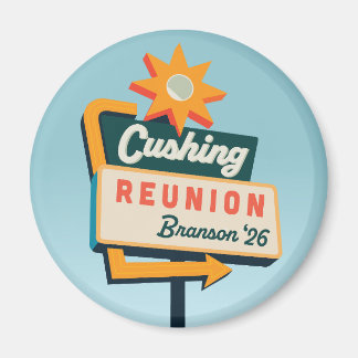 Cushing Roadsign Magnet