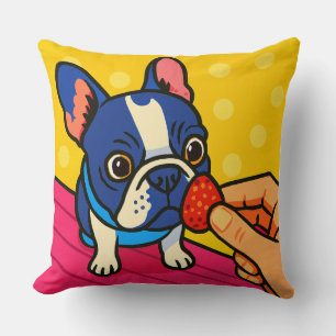 CUSHION OF FRIENDLY POP OF STRAWBERRY