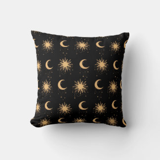 cushion: top of sun and moon throw pillow