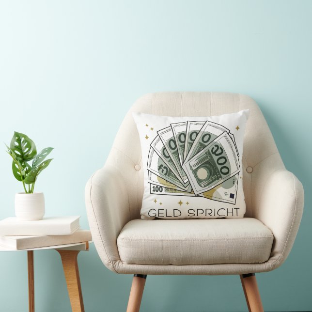 Cushions - luxury design for fans of finance (Chair)