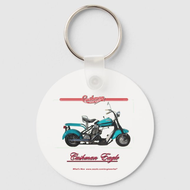 Cushman Eagle Keychain (Front)