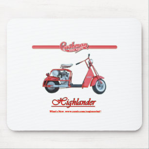 Cushman Highlander Scooter Mouse Pad