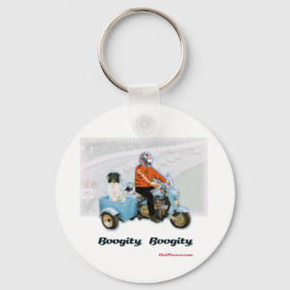 Cushman Side Car Keychain