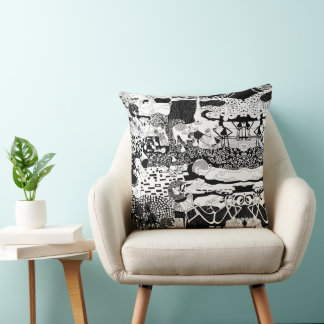 Cusion Coussin Funky Danser Homme Motif