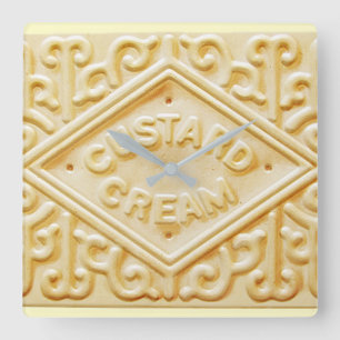 custard cream retro biscuit cookie clock 2