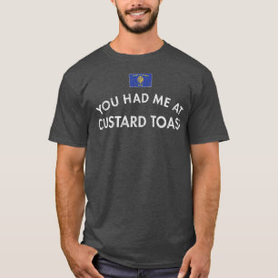 Custard Toast Avocado Breakfast Bread Greek Yogurt T-Shirt