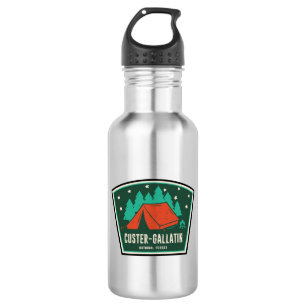 Custer-Gallatin National Forest Camping 532 Ml Water Bottle