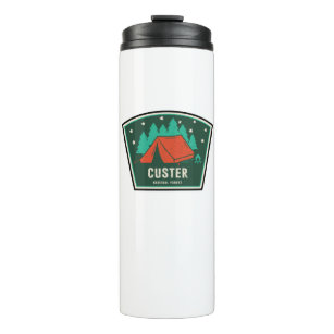 Custer National Forest Camping Thermal Tumbler
