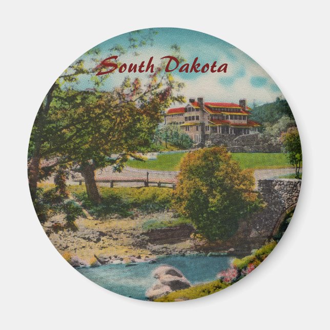 Custer State Park Game Lodge Magnet (Front)