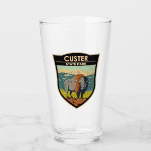 Custer State Park South Dakota American Bison Glass