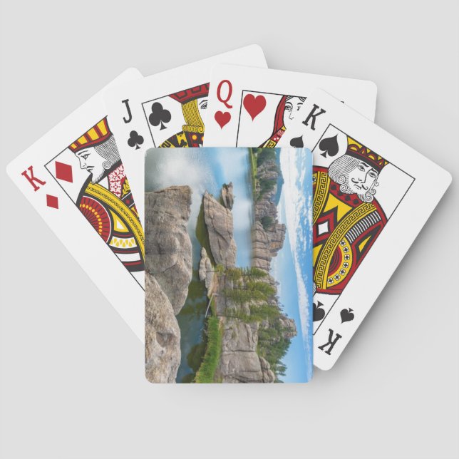 Custer State Park, South Dakota Playing Cards (Back)