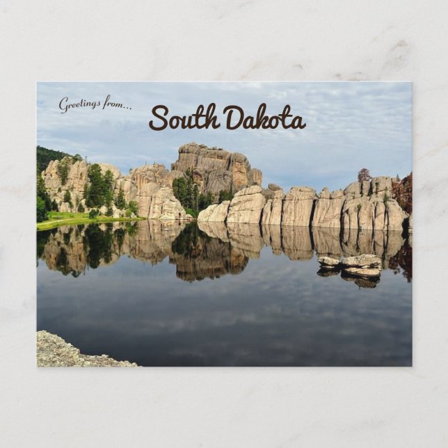 Custer State Park South Dakota Postcard (Front)