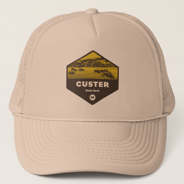 Custer State Park South Dakota Trucker Hat (Front)