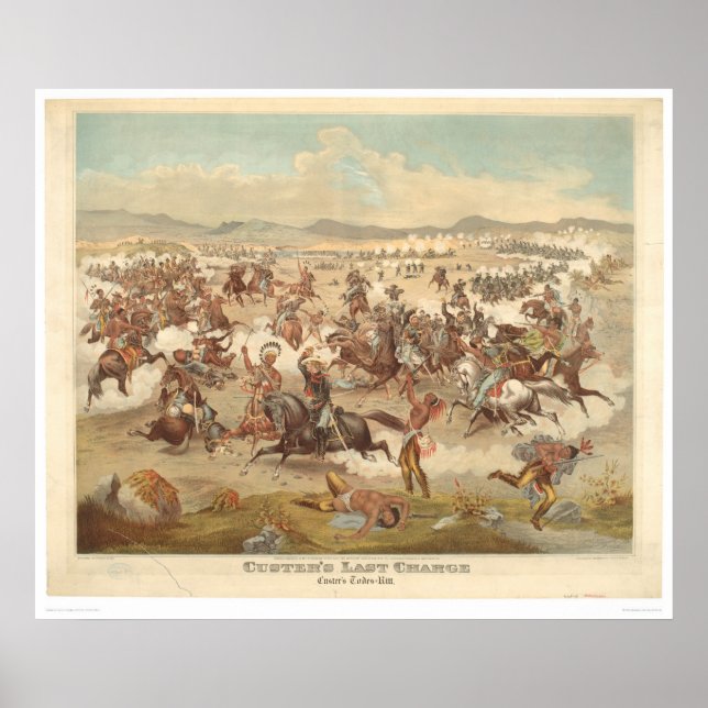 Custer's Last Charge (0481A) Poster (Front)