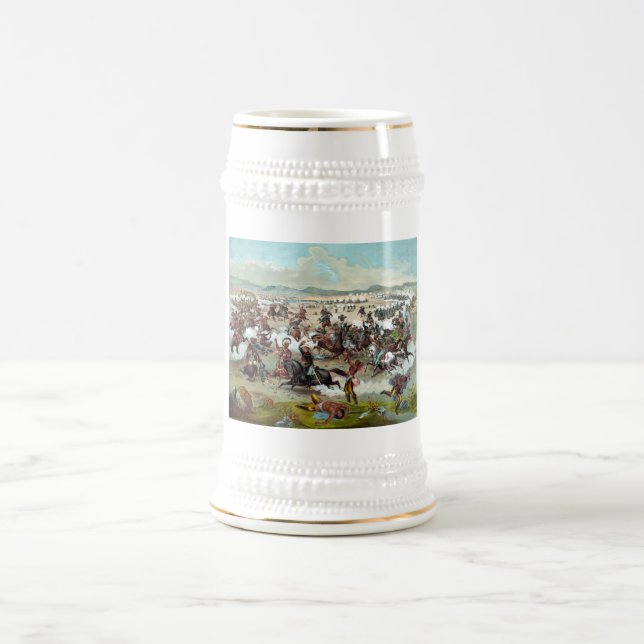 Custer's Last Stand Beer Stein (Center)