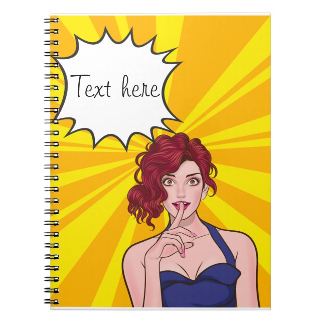 custimozed  anime cartoon notebook  (Front)