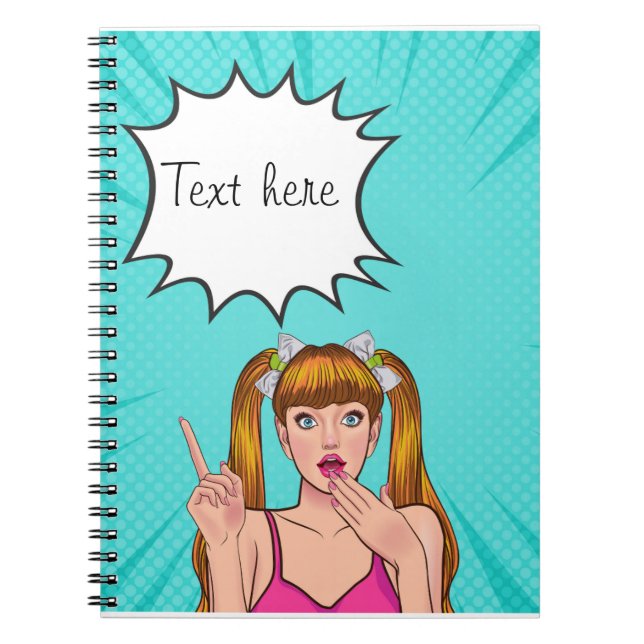 custimozed  anime cartoon notebook  (Front)