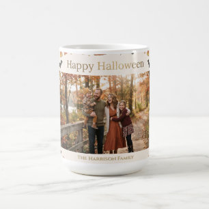 Custmizable Cute Kawaii Happy Halloween Frame Coffee Mug
