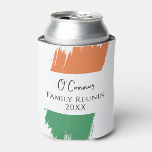 Custo Irish Surname Family Reunion Can Cooler