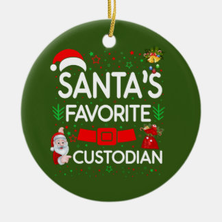 Custodian Ceramic Ornament