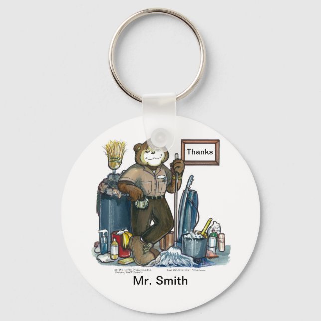 Custodian Keychain (Front)