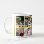 Custom 10 Photo Collage We Love You Aunt Coffee Mug<br><div class="desc">Niece Nephew-you can express your love for your favorite aunt with this unique photo mug personalized 10 pictures. Makes a great keepsake mug for birthday and holidays.</div>