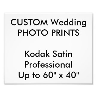 Custom 10" x 8" Professional Photo Prints