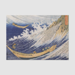 Custom 10lb Tissue Paper,  JAPANESE WAVE Tissue Paper