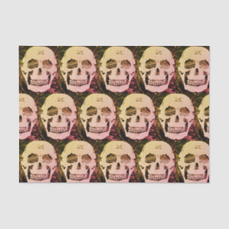 Custom 10lb Tissue Paper, SMILING SKULL Tissue Paper