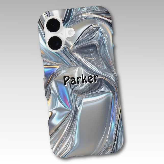 Custom 11 - 17, Iridescent Chrome Metallic Pattern (Creator Uploaded)