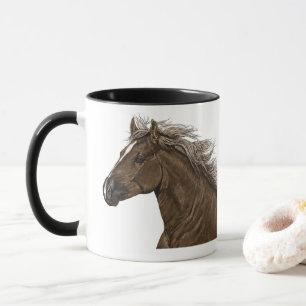 Custom 11oz Horse Mug Changable Message By Zazz_it