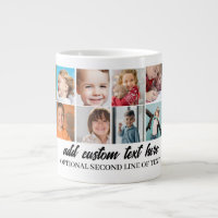 Custom 14 Photo Collage Grid with 2 Text Boxes 