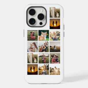 Custom 14 Photo Collage iPhone 15 Pro Max Case