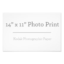 Custom 14 x 11 Photo Print