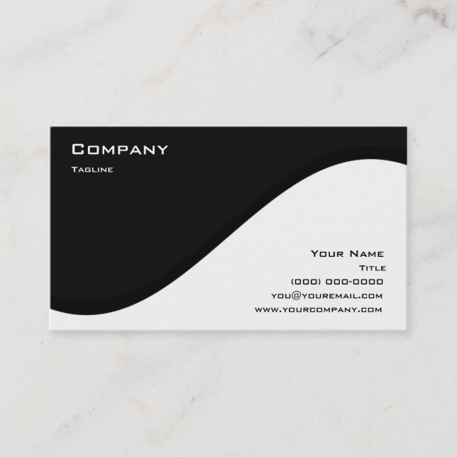 Custom 150 business card (Front)