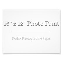 Custom 16 x 12 Photo Print