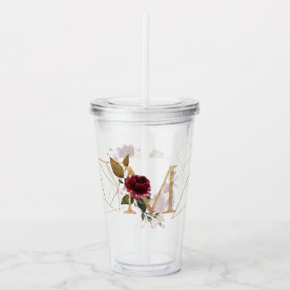 Custom 16oz, Clear Acrylic Tumbler