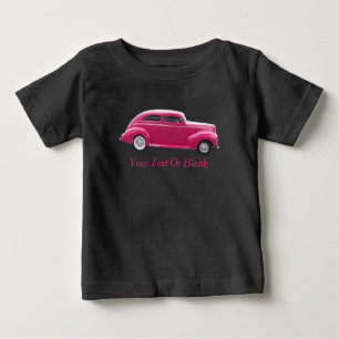 Custom 1940 Famous American Make Sedan Baby T-Shirt