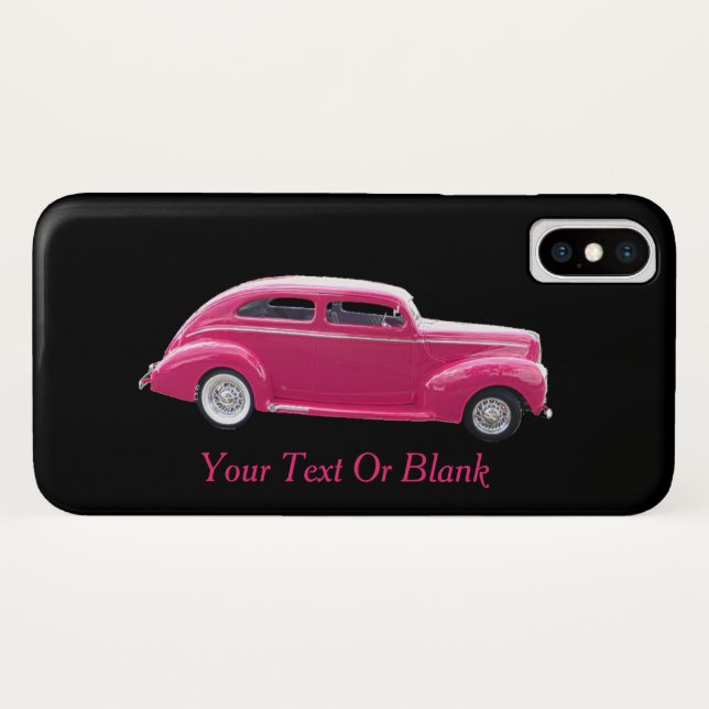 Custom 1940 Famous American Make Sedan Case-Mate iPhone Case (Back (Horizontal))