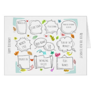 Custom 1968 yr born - THIS IS YOUR Life Add BIO