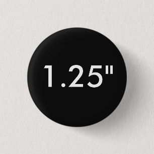 Custom 1.25" Small Round Button Blank Template