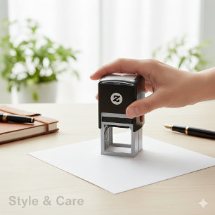 Custom 1.5 x 1.5 Self Inking Stamp for Your Design